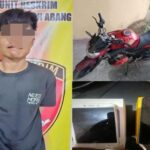 NEKAT CURI MOTOR DAN DUA HP, SUN AKHIRNYA DITANGKAP POLISI